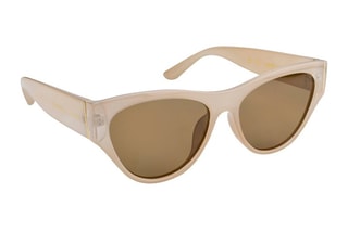 Lunettes de soleil polarisées femme Glamour - Catégorie 3 - Beige et marron