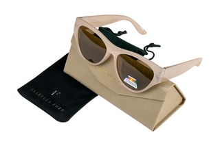 Lunettes de soleil polarisées femme Glamour - Catégorie 3 - Beige et marron