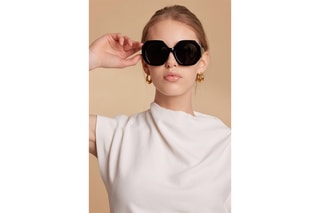 Lunettes de soleil polarisées femme Glamour - Catégorie 3 - Noir