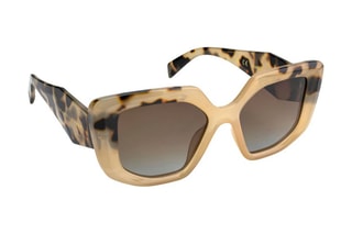 Lunettes de soleil polarisées femme Eleganza - Catégorie 3 - Marron et jaune foncé