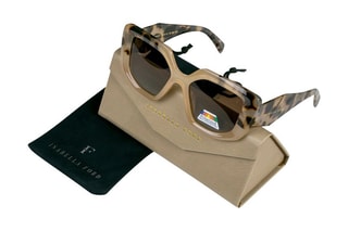 Lunettes de soleil polarisées femme Eleganza - Catégorie 3 - Marron et jaune foncé