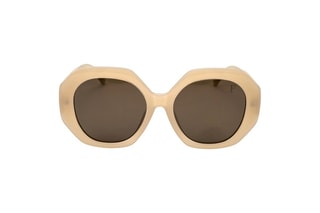 Lunettes de soleil polarisées femme Glamour - Catégorie 3 - Beige et marron