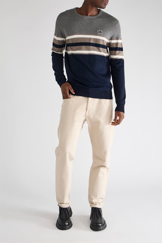 Pull - Gris et bleu