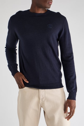 Pull en laine - Bleu