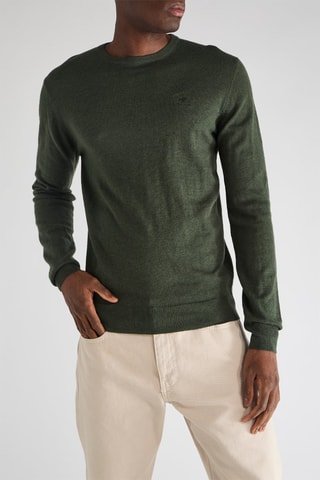 Pull en laine - Vert foncé