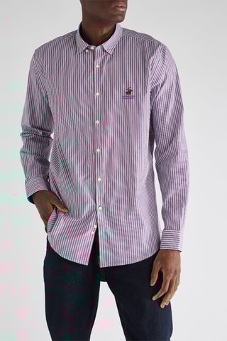 Chemise - Gris et écru