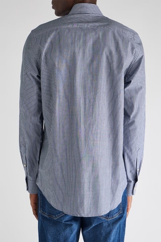Chemise - Bleu et écru