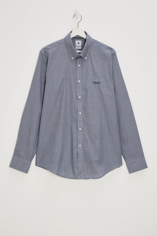 Chemise - Bleu et écru