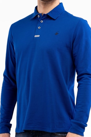 Polo - Bleu cobalt