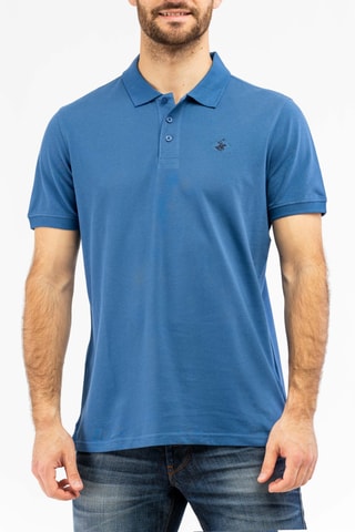 Polo - Bleu cobalt