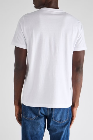 T-shirt - Blanc et bleu