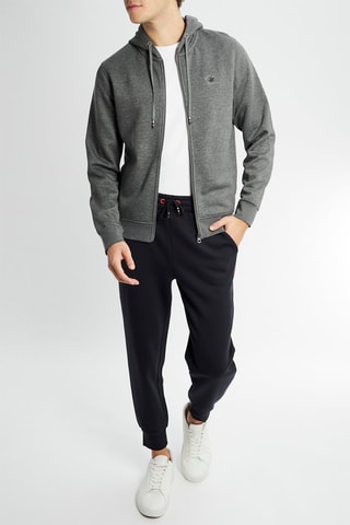 Sweat à capuche - Gris chiné