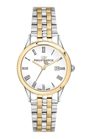 Montre à quartz en métal Marilyn - Argenté et doré