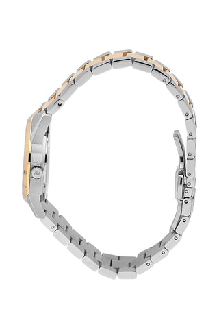 Montre à quartz en métal Marilyn - Argenté et doré