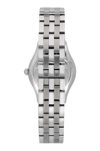 Montre à quartz en métal et nacre Marilyn - Argenté et blanc
