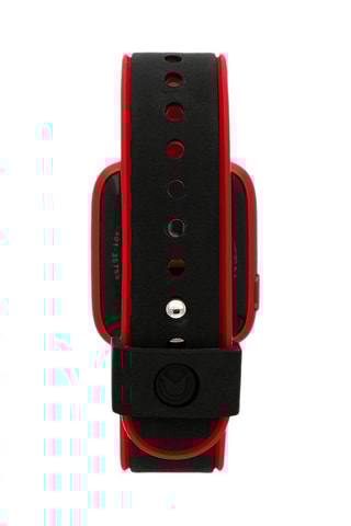 Montre connectée S-04 - Noir et rouge