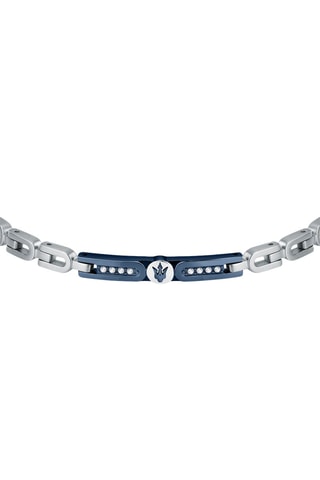 Bracelet - Argenté et bleu