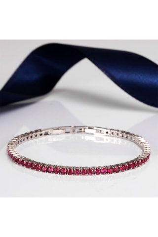 Bracelet - Argent et rubis