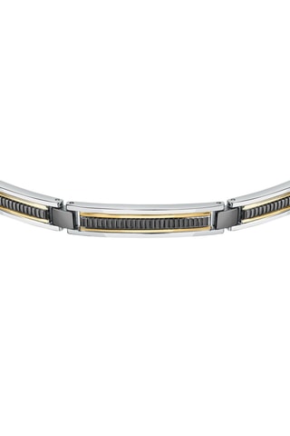 Bracelet Motown - Plaqué ion noir et plaqué ion or jaune - Morellato