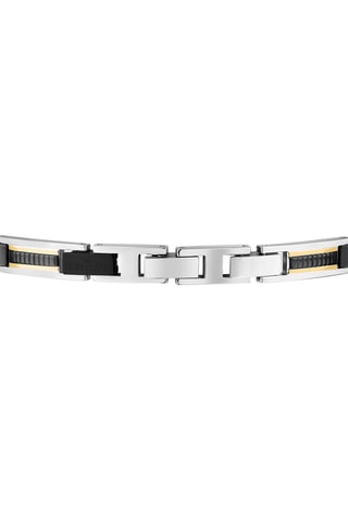 Bracelet Motown - Plaqué ion noir et plaqué ion or jaune - Morellato
