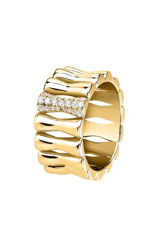 Bague Essenza - Argent plaqué or jaune - Morellato