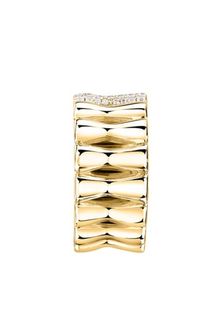 Bague Essenza - Argent plaqué or jaune - Morellato