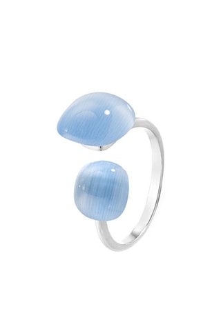 Bague Gemma - Argent et œils-de-chat - Morellato