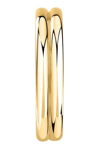 Bague - Argent plaqué or jaune