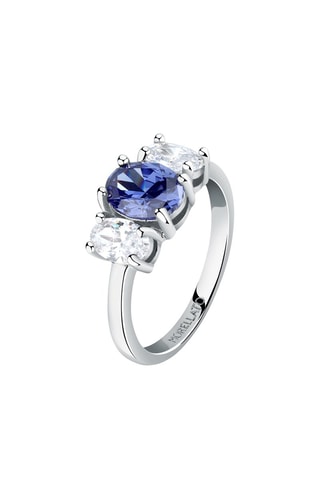 Bague - Blanc et bleu