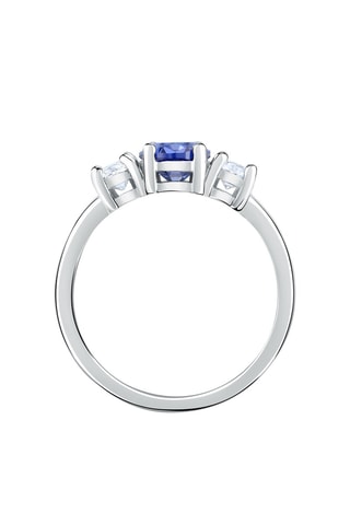 Bague - Blanc et bleu