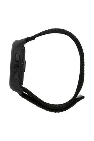 Montre digitale en nylon - Chronomètre - Noir