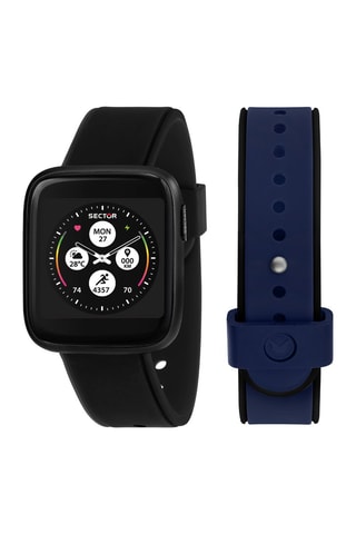 Coffret montre connectée et 2 bracelets en silicone
