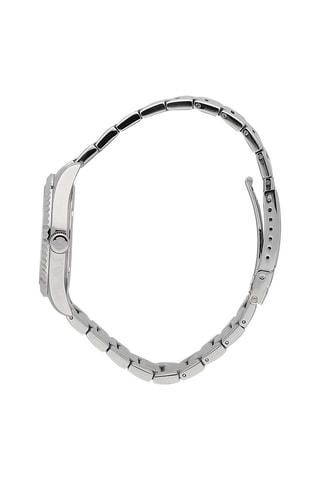 Montre à quartz en métal - Argenté et noir