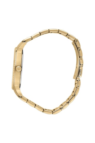 Montre à quartz en acier T-Bent - Doré et noir