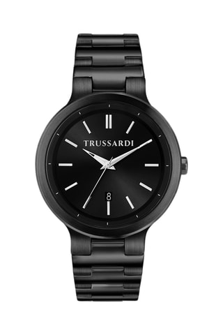 Montre à quartz en acier Loud - Noir