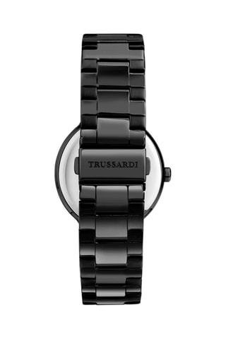 Montre à quartz en acier Loud - Noir