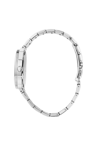 Montre à quartz en acier Loud - Argenté et vert