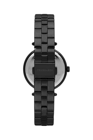 Montre à quartz en acier T-Shiny - Noir