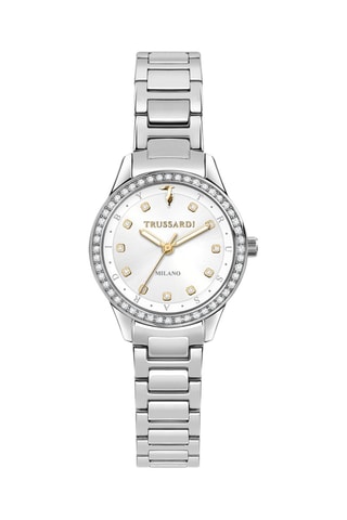 Montre à quartz en acier T-Sky - Argenté