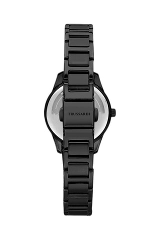 Montre à quartz en acier T-Sky - Noir