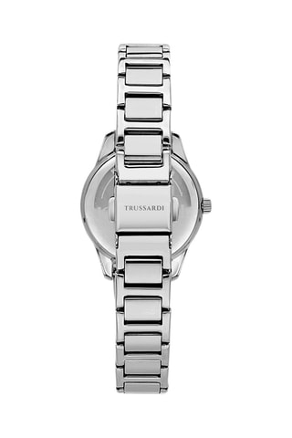 Montre à quartz en acier T-Sky - Argenté et doré rose