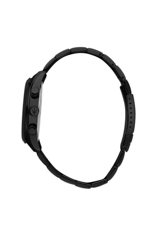 Montre à quartz en métal Attrazione - Chronographe - Noir