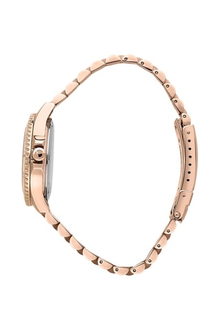 Montre à quartz en acier 230 - Doré rose et blanc
