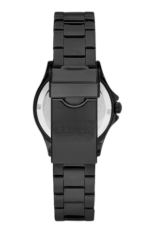 Montre à quartz en acier 230 - Noir