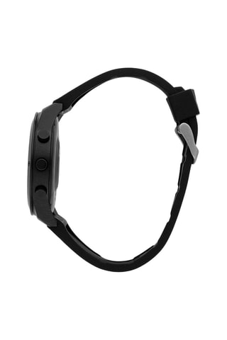 Montre digitale à quartz en silicone EX-43 - Noir