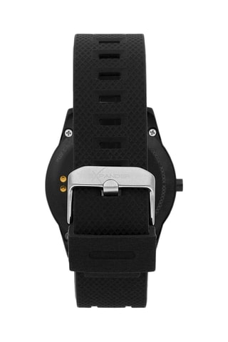 Montre digitale à quartz en silicone EX-43 - Noir
