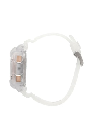 Montre digitale à quartz en polyuréthane EX-39 - Transparent