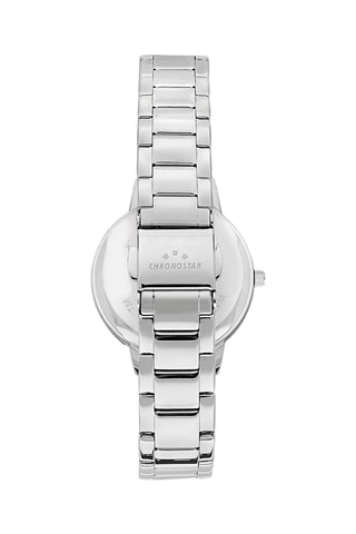 Montre à quartz en acier - Argenté