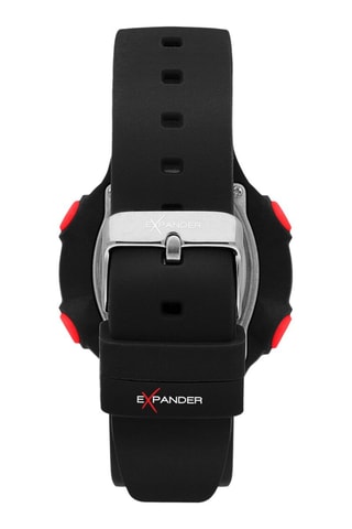 Montre digitale en silicone et plastique Ex-26 - Noir - Sector