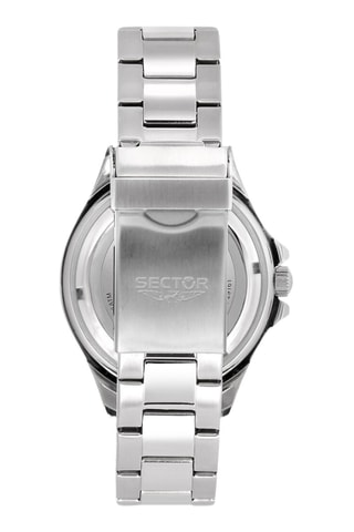 Montre à quartz en métal 230 - Argenté et noir - Sector